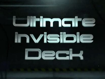 Ultimate Invisible Deck Instructional Video